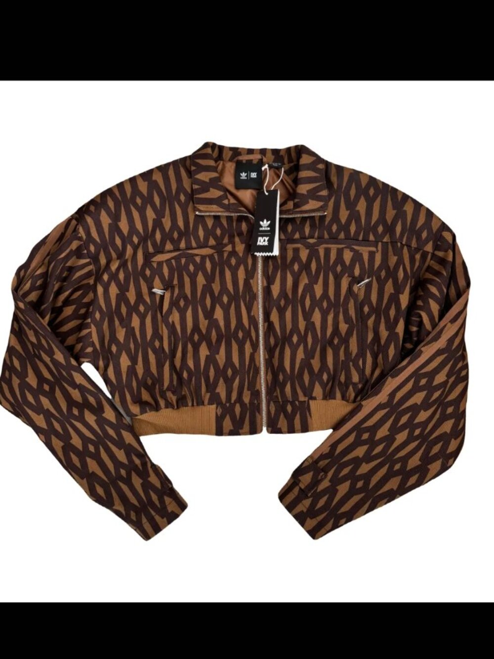 Ivy Park Small Brown Crop Jacket